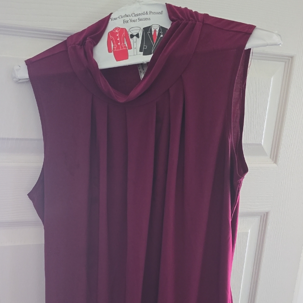 PerSeption Concept Women's Blouse - Deep Burgundy